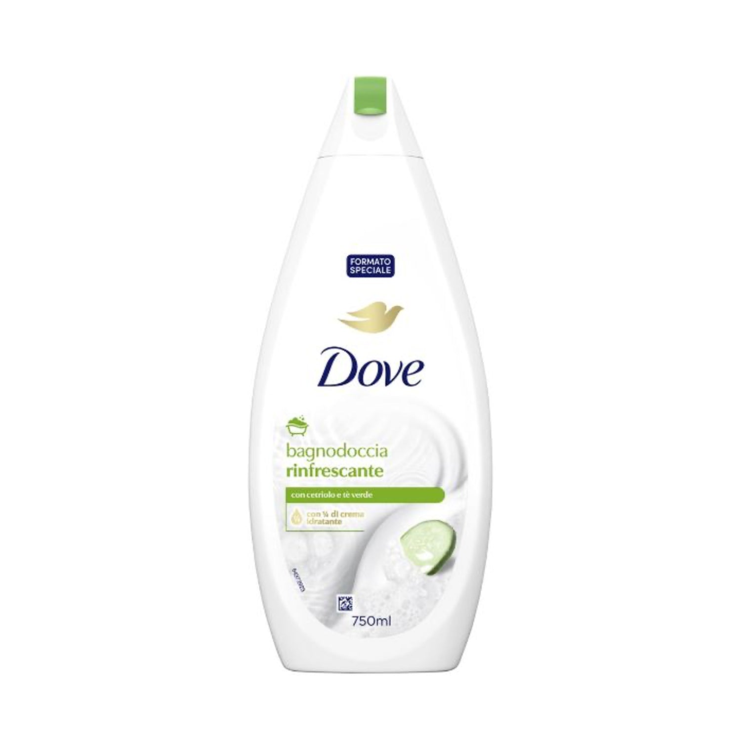 DOVE BAGNO 750ML  GO FRESH CETRIOLO
