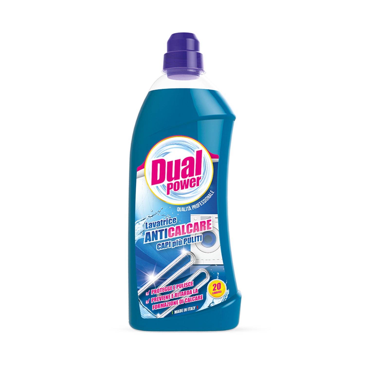 DUAL ANTI-LIMESCALE WASHING MACHINE DETERGENT 960ML