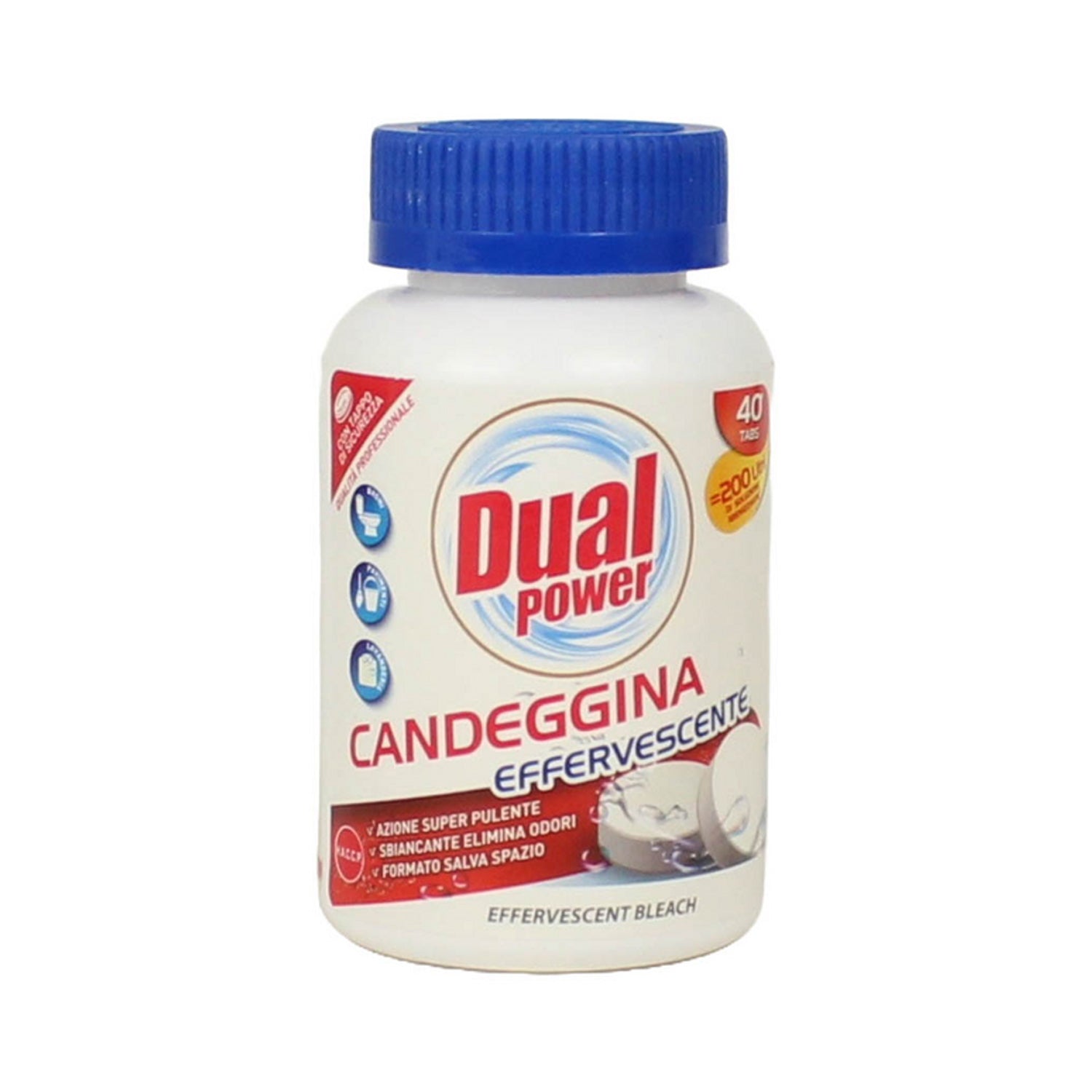 Dual Power Brausebleiche, 40 Tabletten