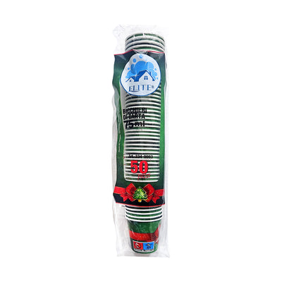ELITE BICCHIERI BIO 75ML CHRISTMAS