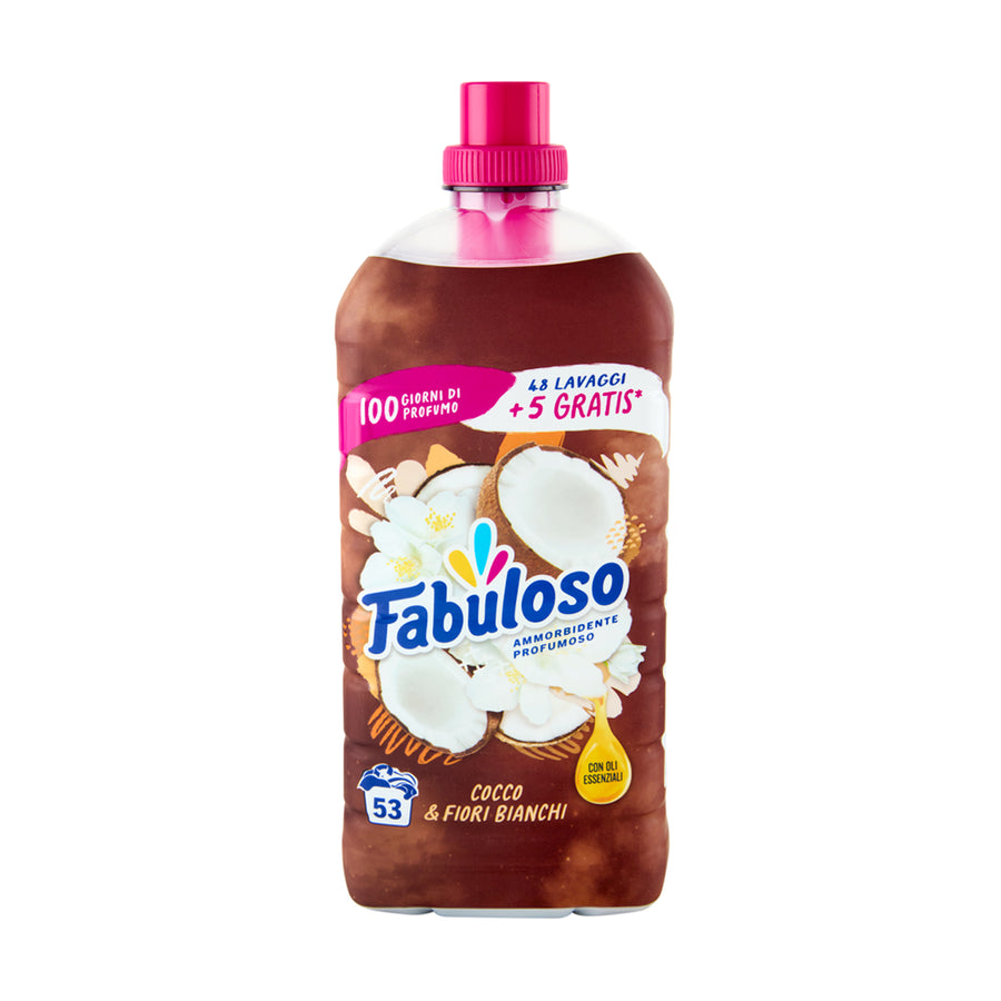 FABULOSO Wasserenthärter 1,17L Kokosnuss und weiße Blüten