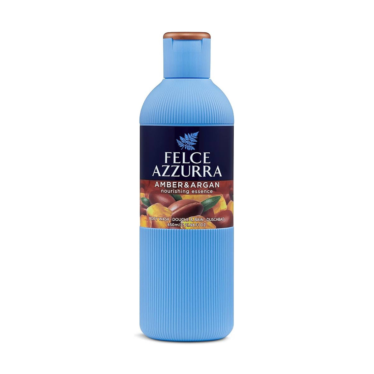 FELCE AZZURRA BAGNOSCHIUMA 650ML AMBRA E ARGAN