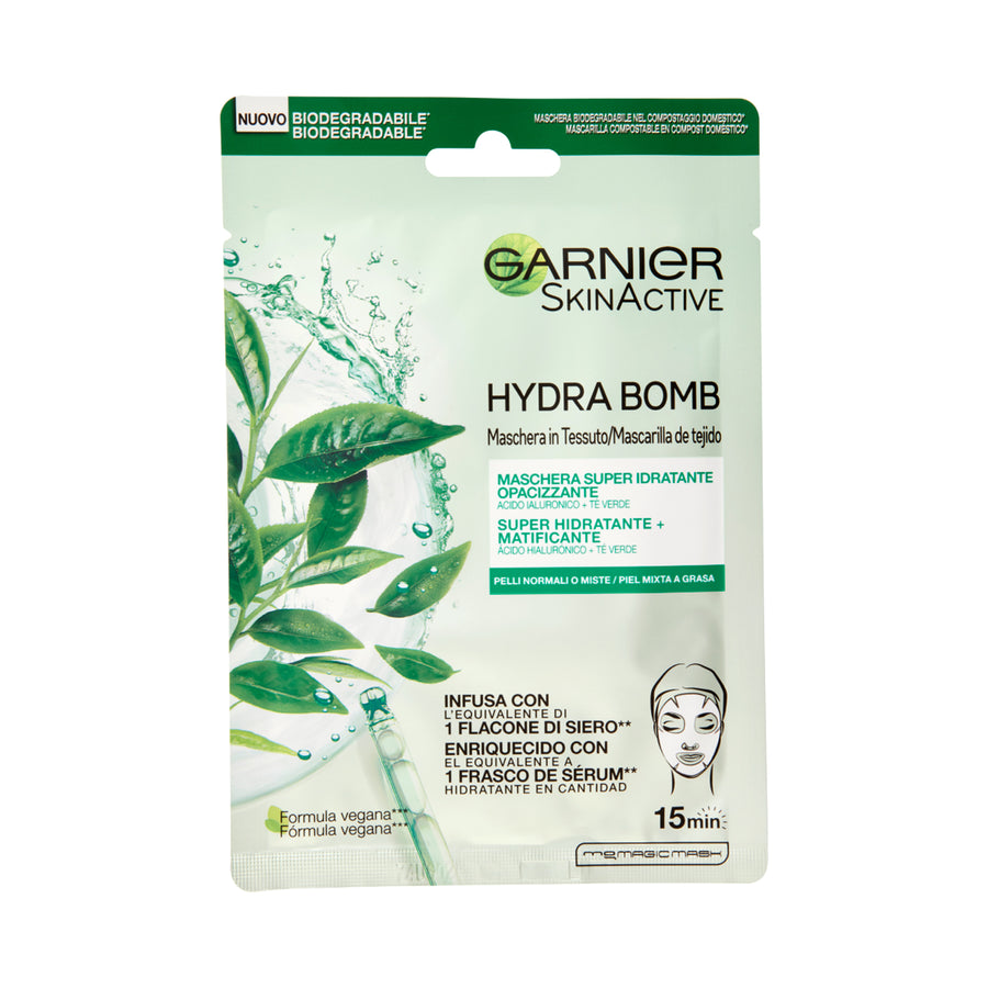 GARNIER SKINACTIVE HYDRA BOMB GESICHTSMASKE FÜR MISCHHAUT UND FETTIGE HAUT