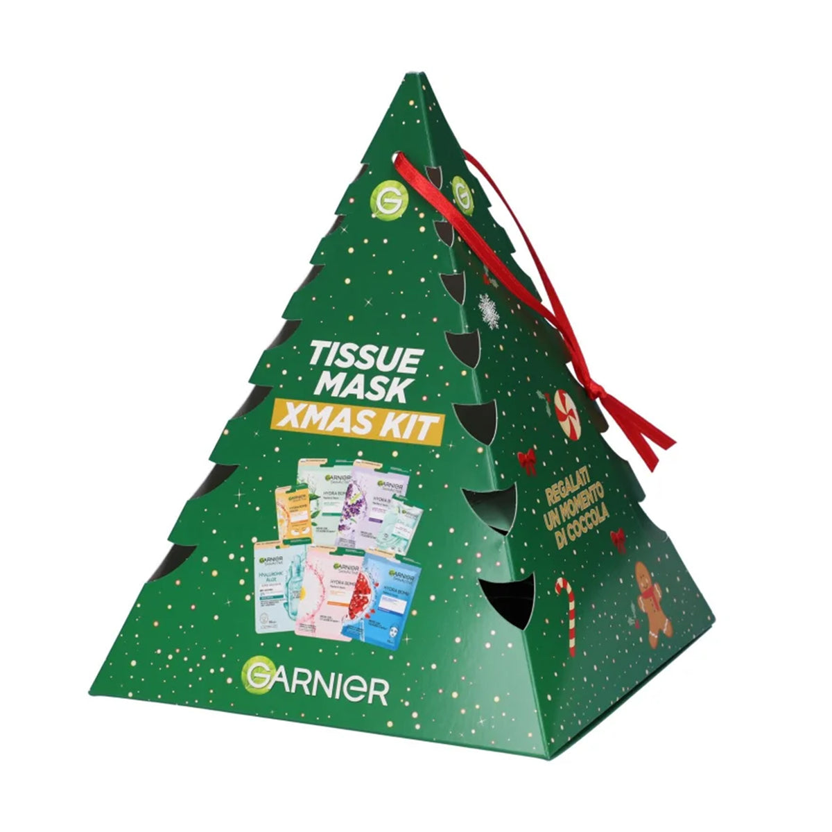 GARNIER TISSUE MASK XMAS KIT X7