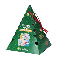 GARNIER TISSUE MASK XMAS KIT X7