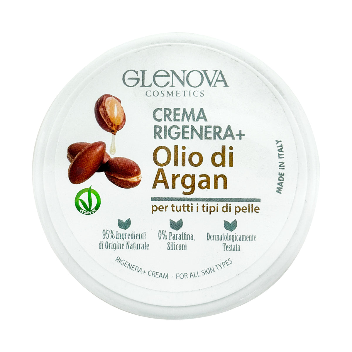GLENOVA CREAM ARGAN VASE 120ML