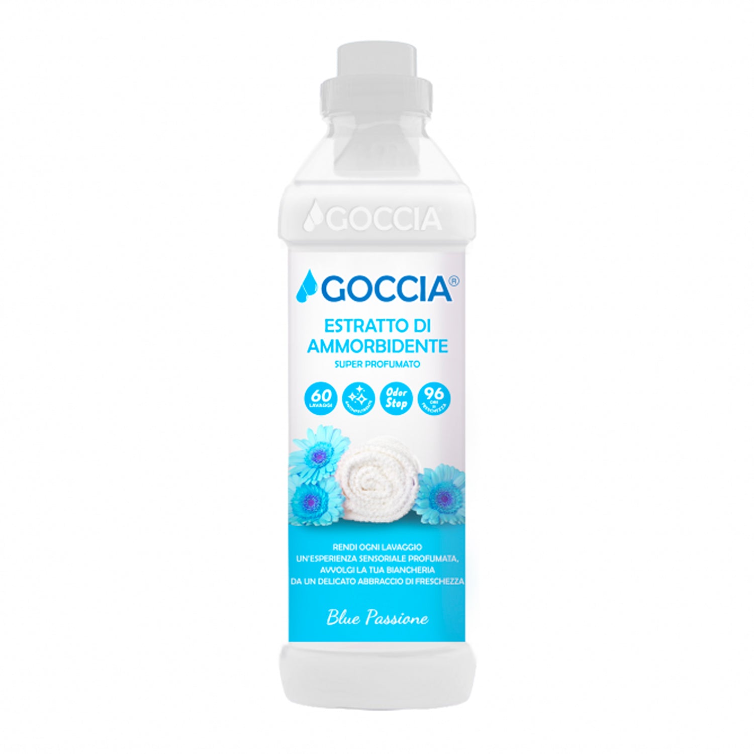 GOCCIA ESTRATTO DI AMMORBIDENTE BLU PASSIONE 900ML