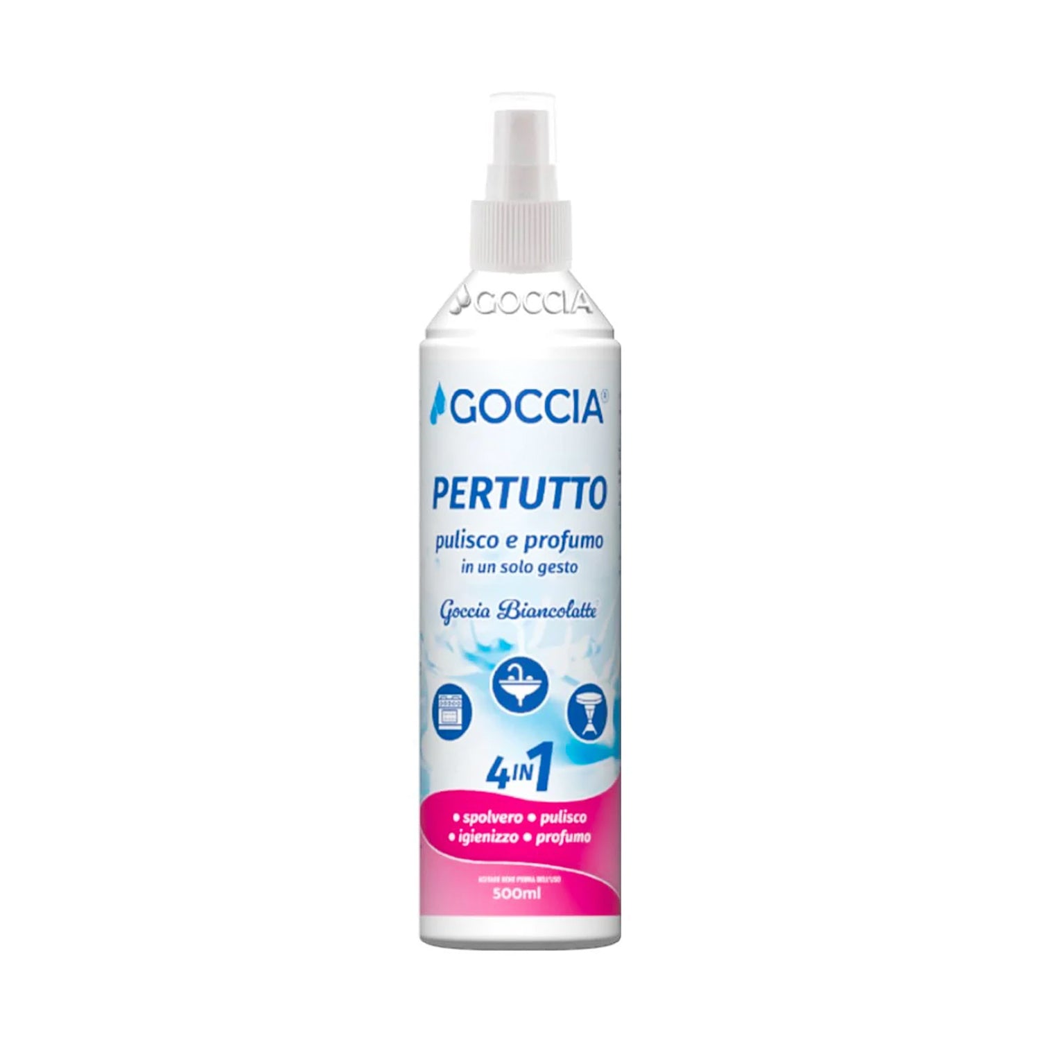 GOCCIA PERTUTTO 4IN1 500ML BIANCOLATTE