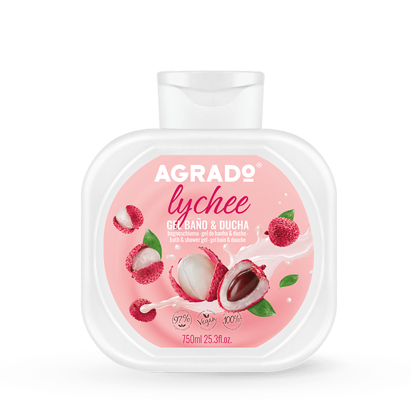 AGRADO GEL BAGNO E DOCCIA LITCHI 750ML