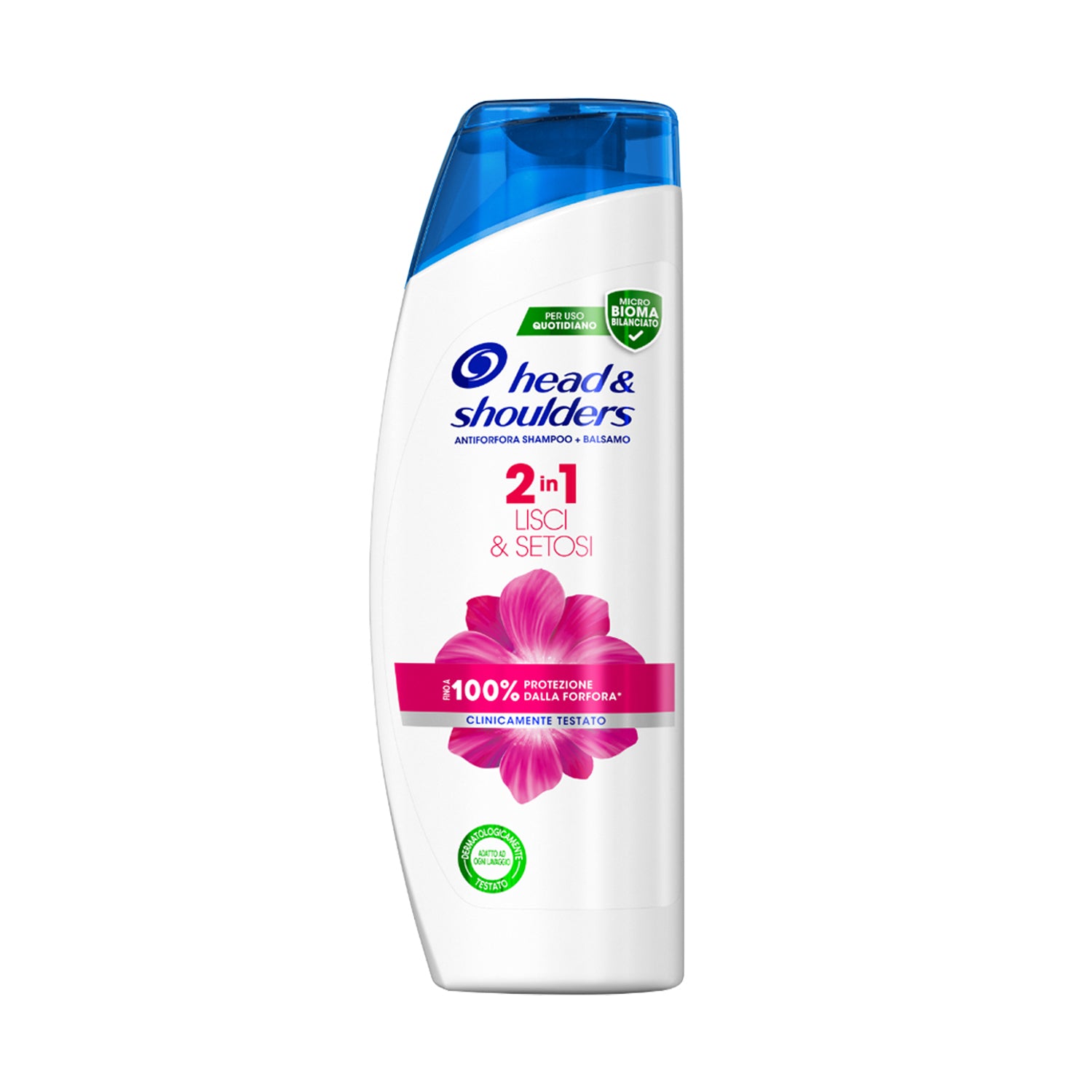 HEAD & SHOULDERS SHAMPOO 250ML 2IN1 LISCI & SETOSI