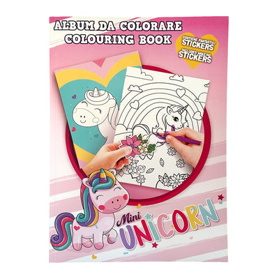COLOURING BOOK UNICORNO