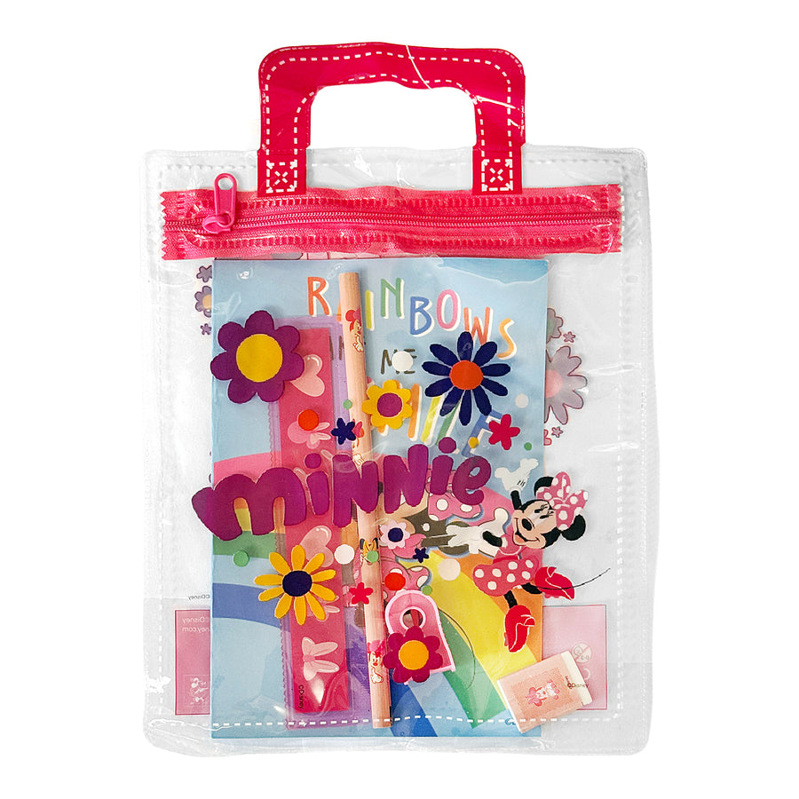 SET CANCELLERIA IN BUSTA PVC MINNIE