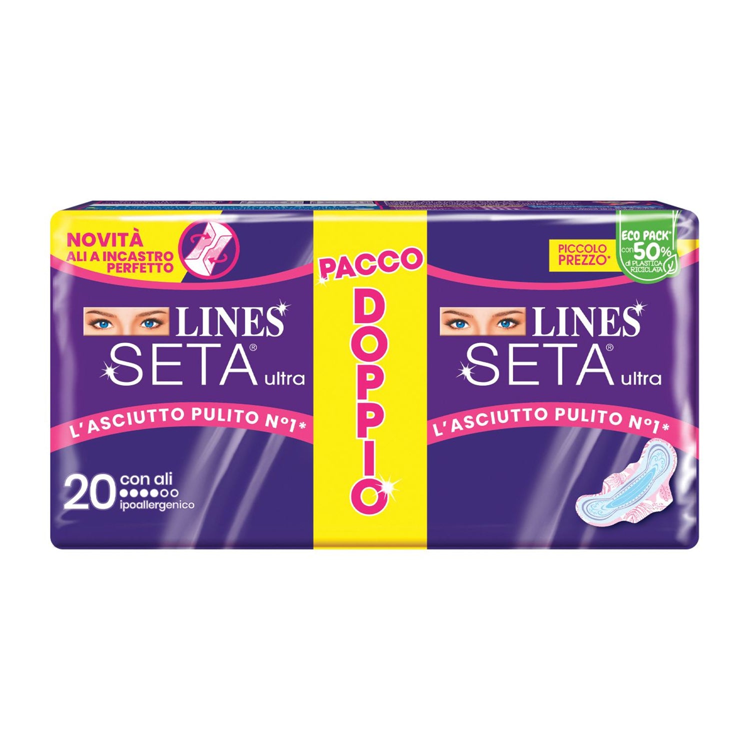 LINES DOPPELPACKUNG X20 MIT FLÜGELN