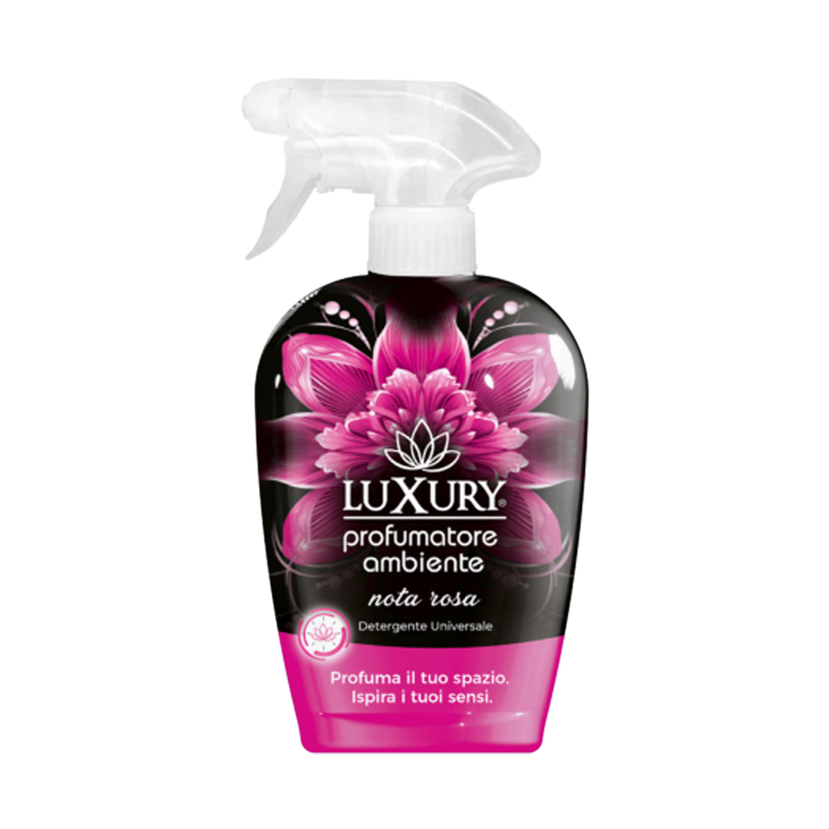 LUXURY DETERGENTE UNIVERSALE PROFUMATO 750ML NOTA ROSA