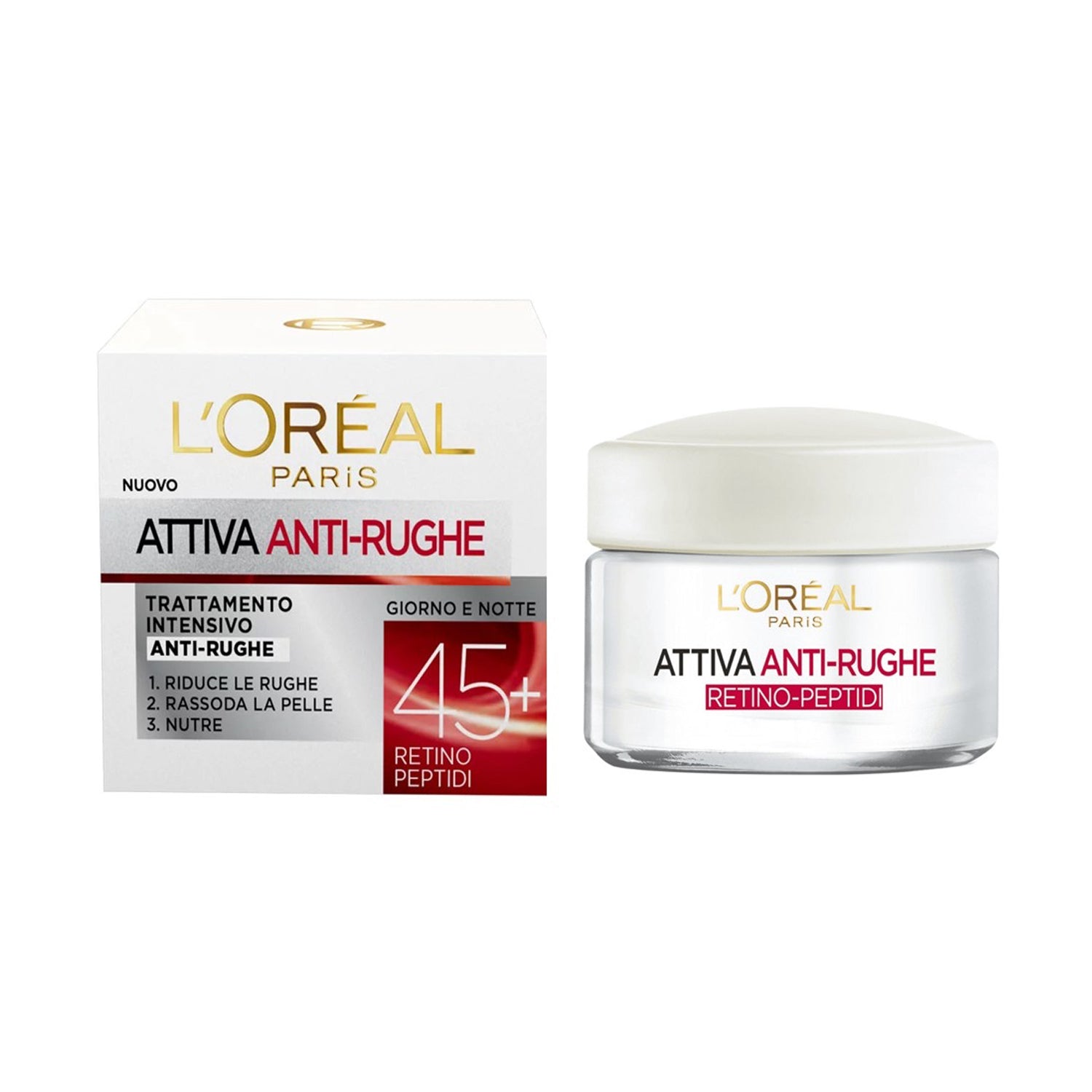 L’OREAL CREMA VISO ANTI-RUGHE 50ML 45+