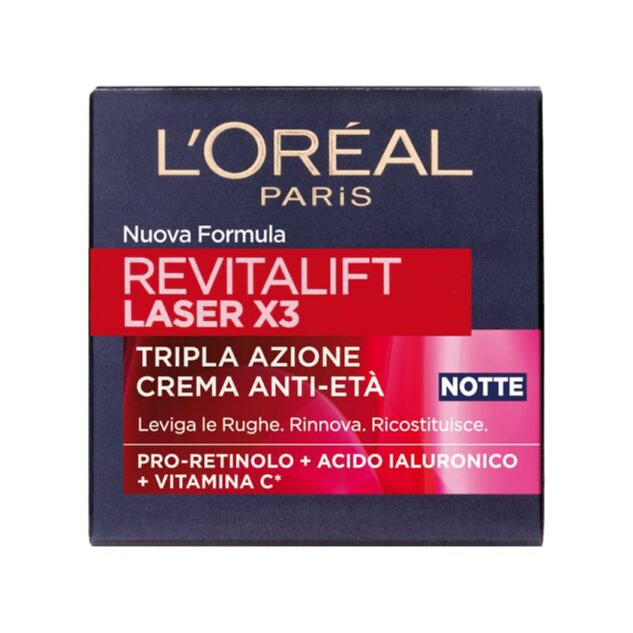 L'OREAL REVITALIFT LASER NIGHT FACE CREAM 50ML