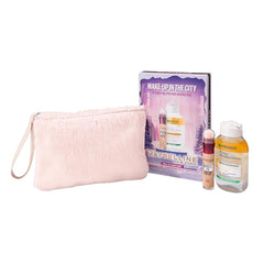 MAYBELLINE NEW YORK FLUFFY POUCH + MULTI-USE CONCEALER 02 + MICELLAR WATER