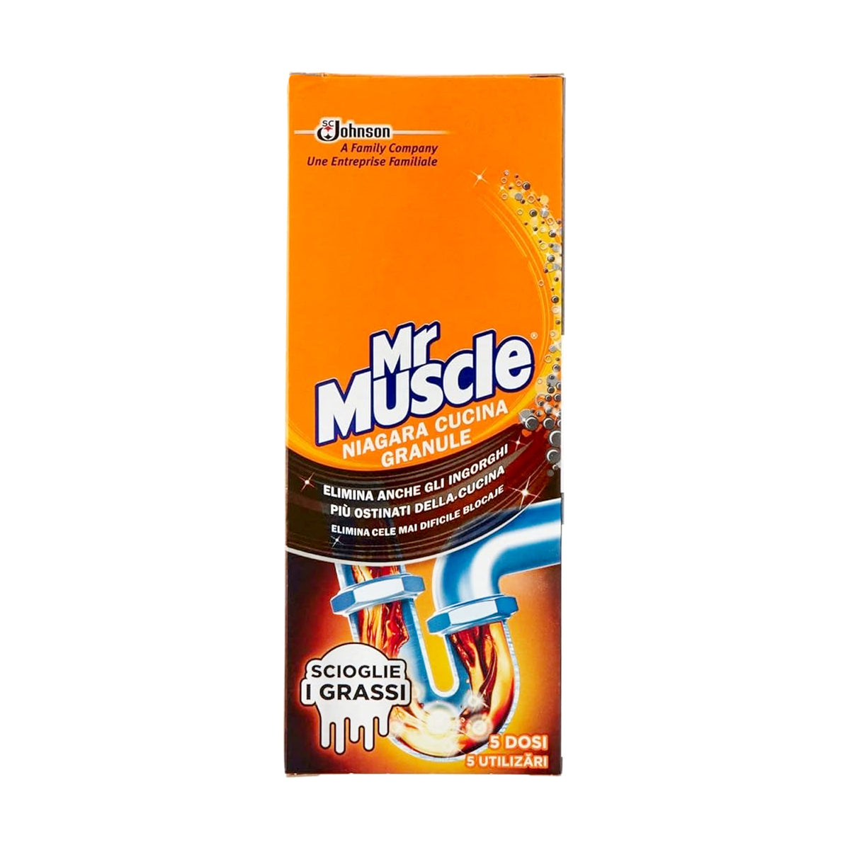 MR MUSCLE GRANULI SCIOGLI GRASSO 250GR 5 DOSI