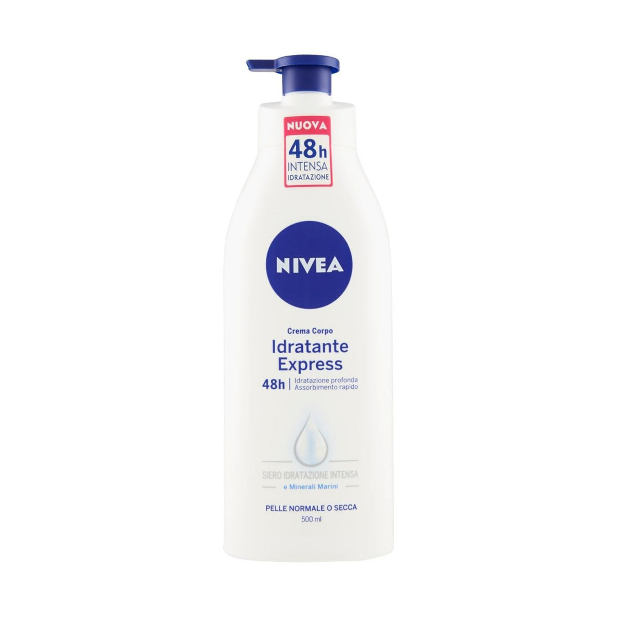 NIVEA BODY PUMP 500ML FEUCHTIGKEITSPFLEGE EXPRESS