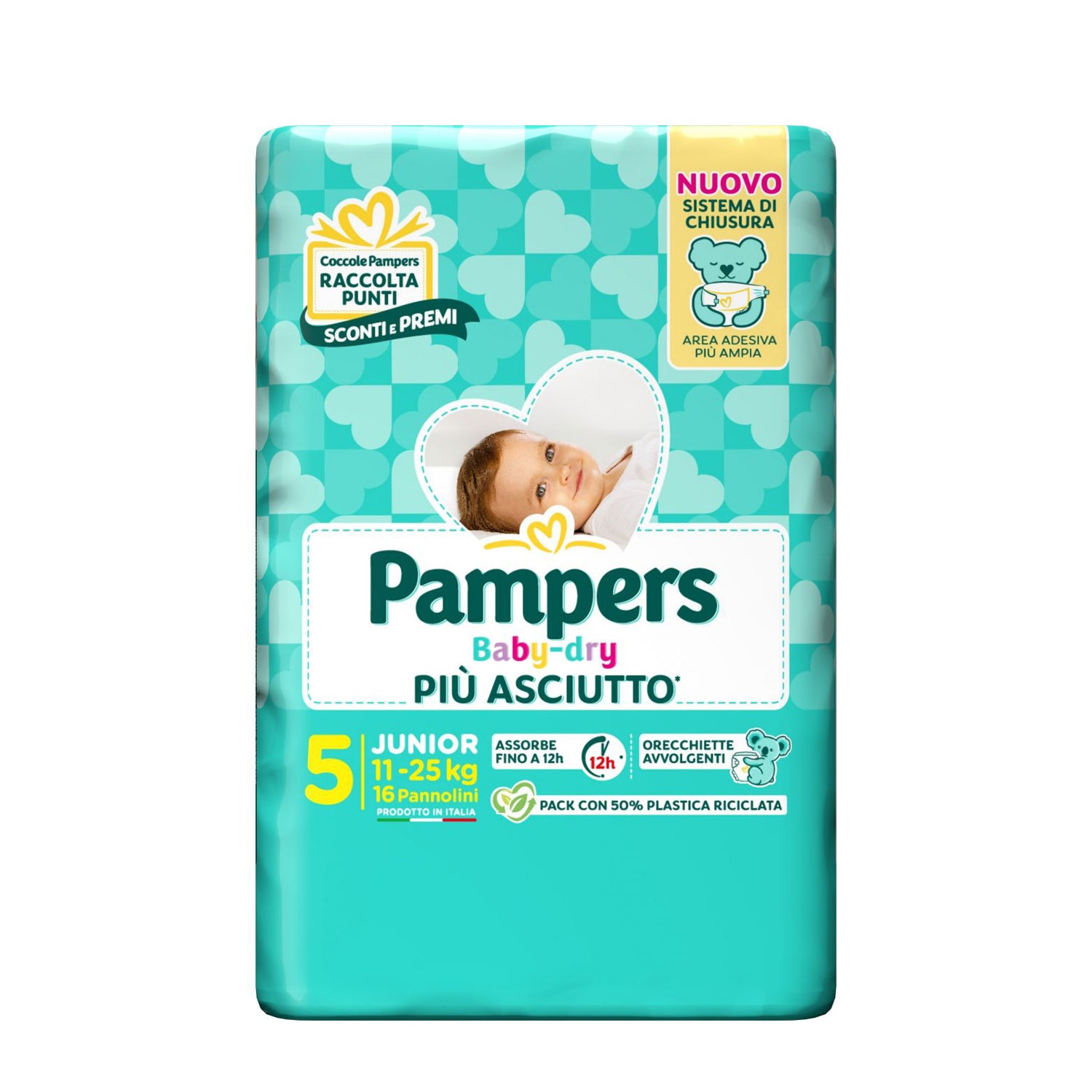 Pampers Baby Dry 5 (11-25 kg) 16 Stück