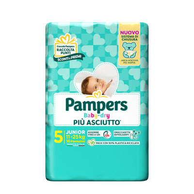 PAMPERS BABY DRY 5 11-25KG 16PZ