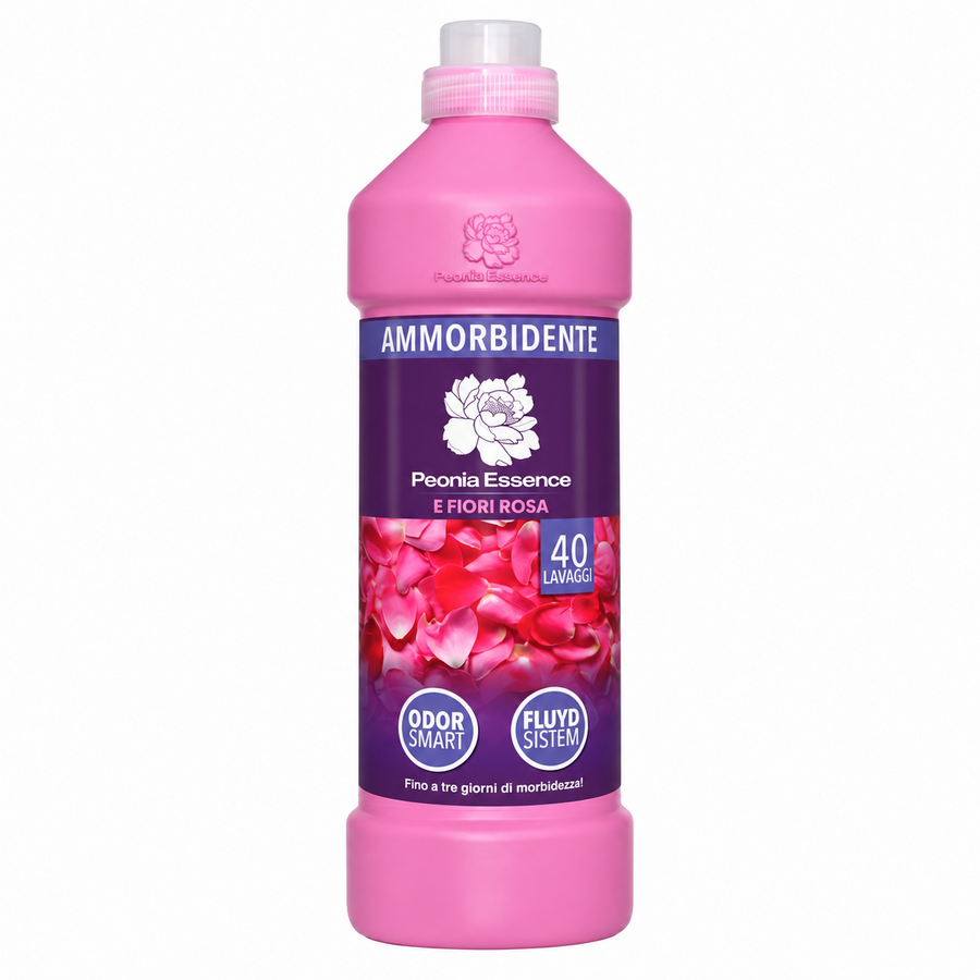 PEONIA ESSENCE AMMORBIDENTE 40LAV FIORI ROSA
