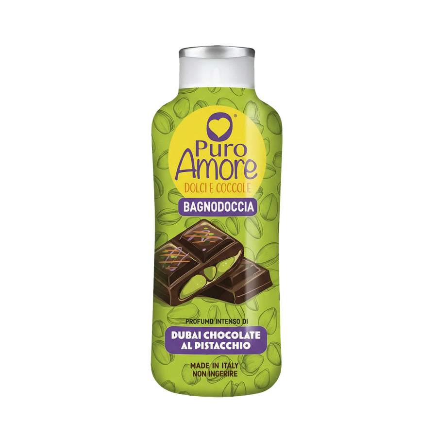 PURE LOVE BATH 650ML DUBAI CHOCOLATE PISTACHIO