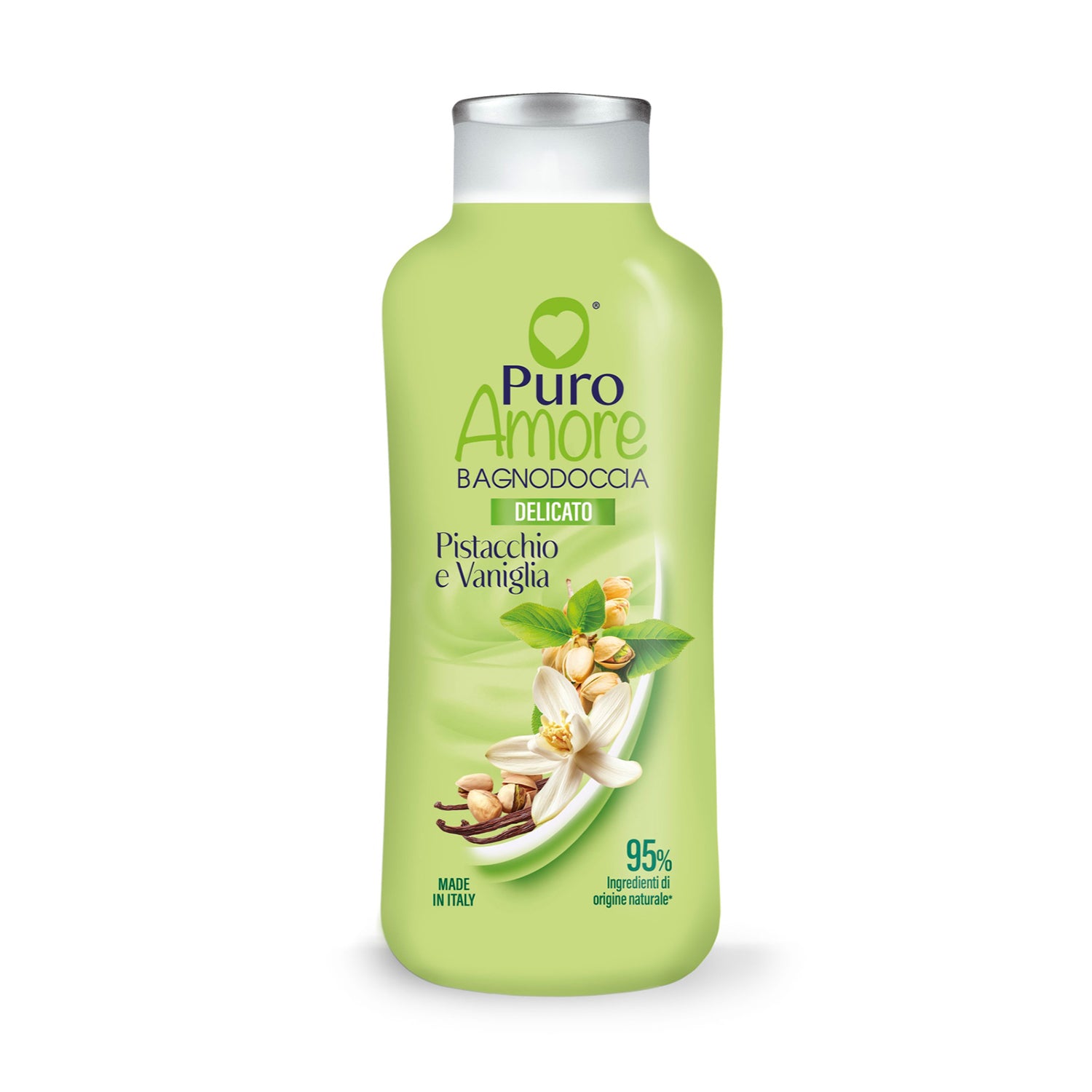PURO AMORE BAGNODOCCIA 650 ML PISTACCHIO E VANIGLIA