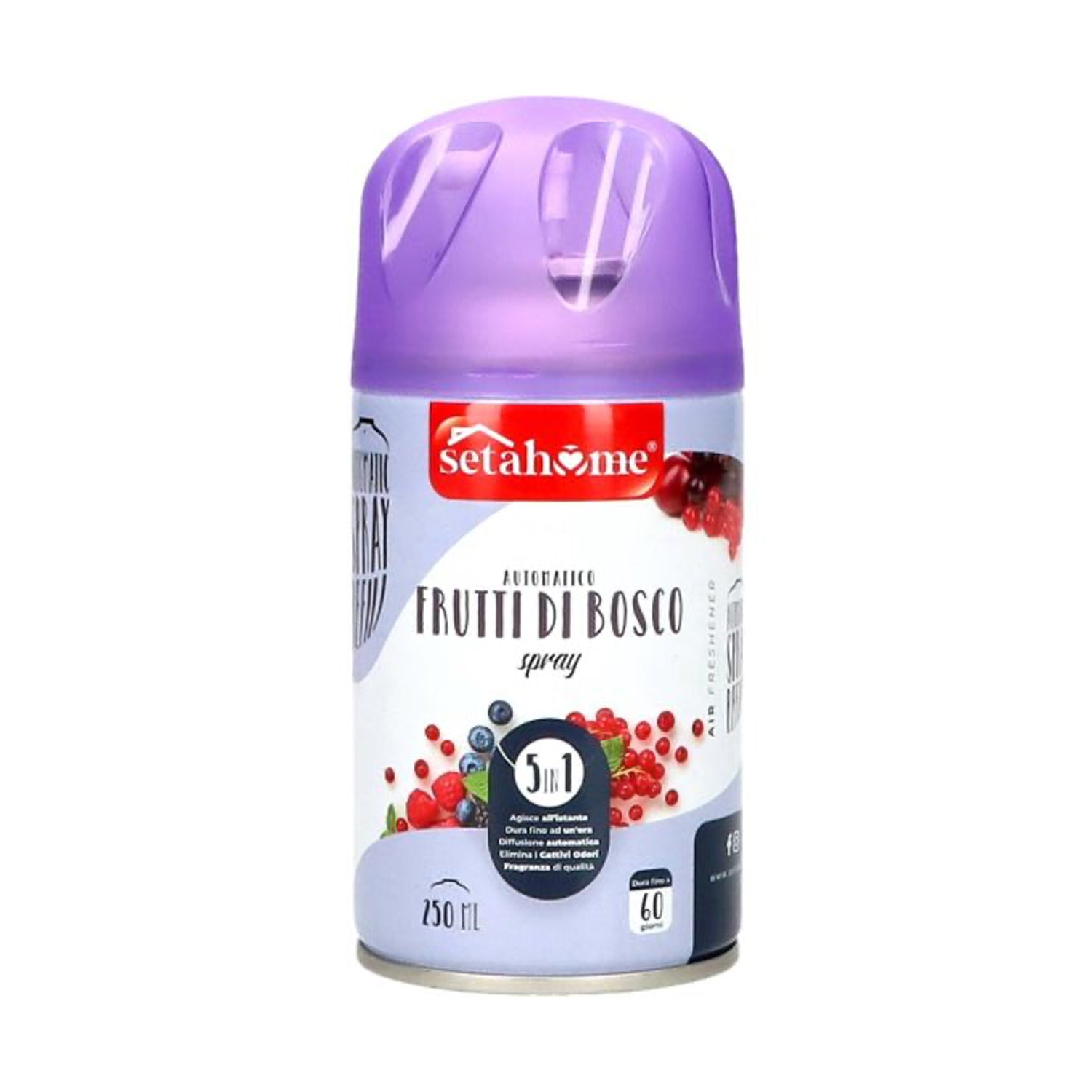 SETA BLU DEO MATIC 250ML WILD BERRIES