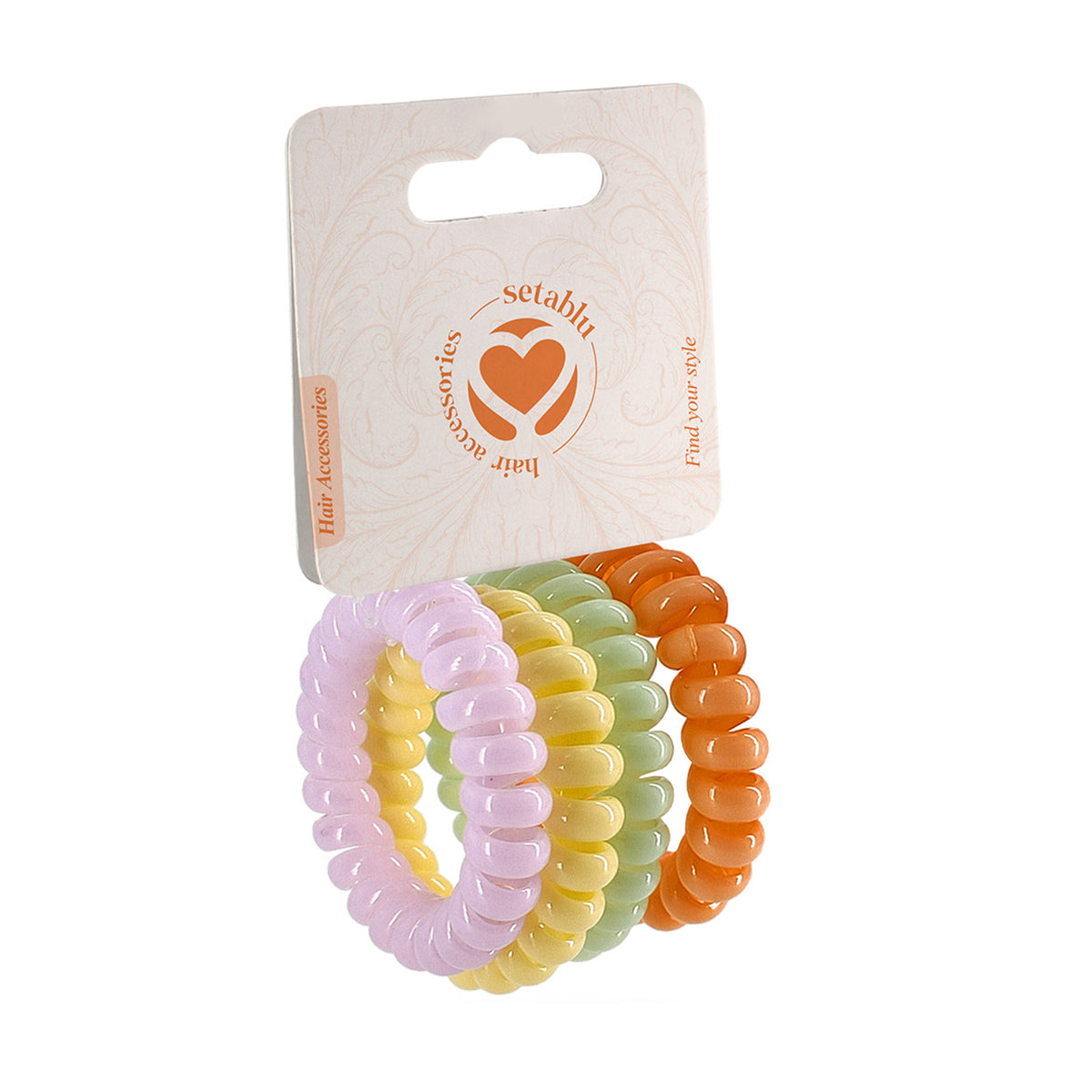 SETABLU Spiralhaarband x5