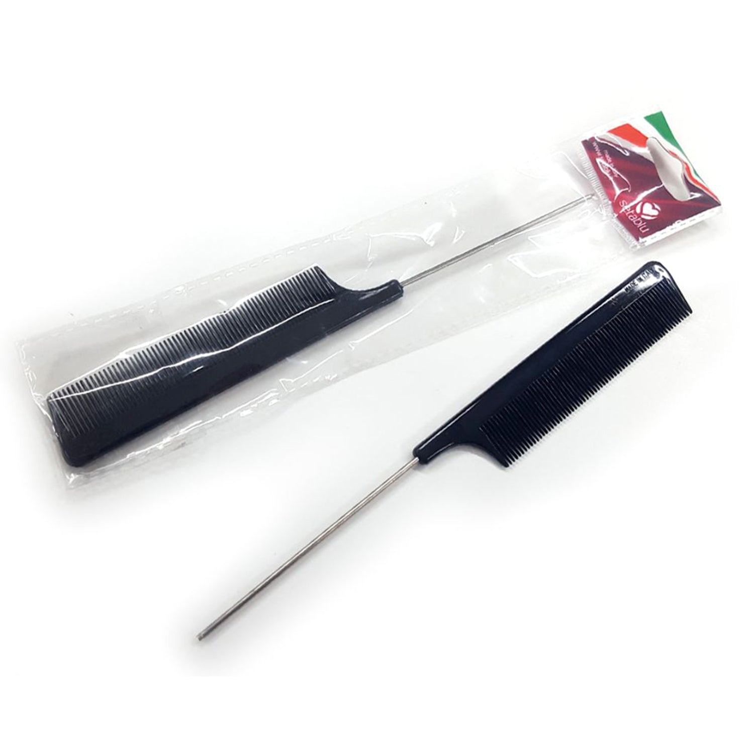 SETABLU PETTINE CODA INOX NERO