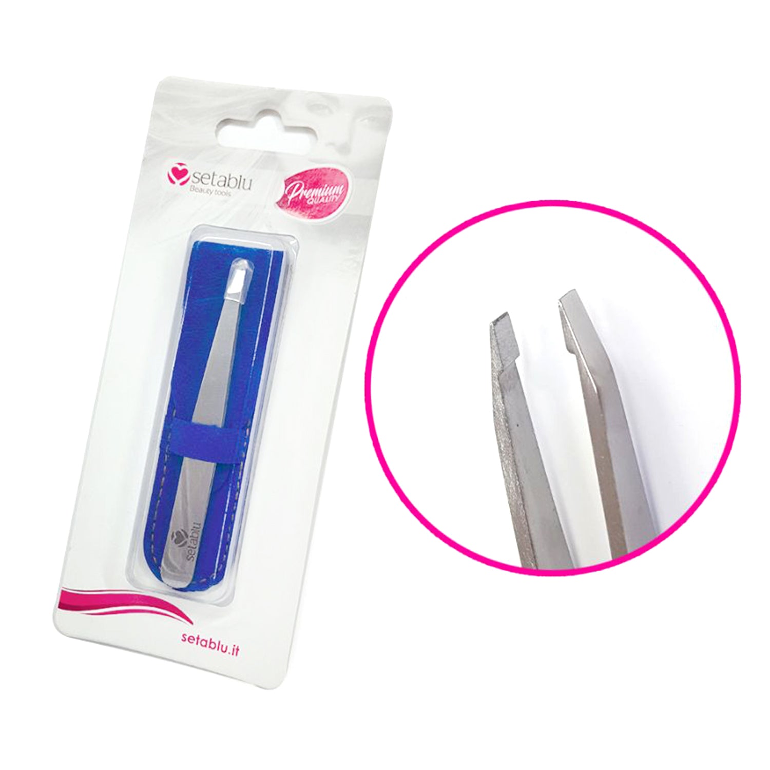 SETABLU HQ STEEL EYEBROW TWEEZERS