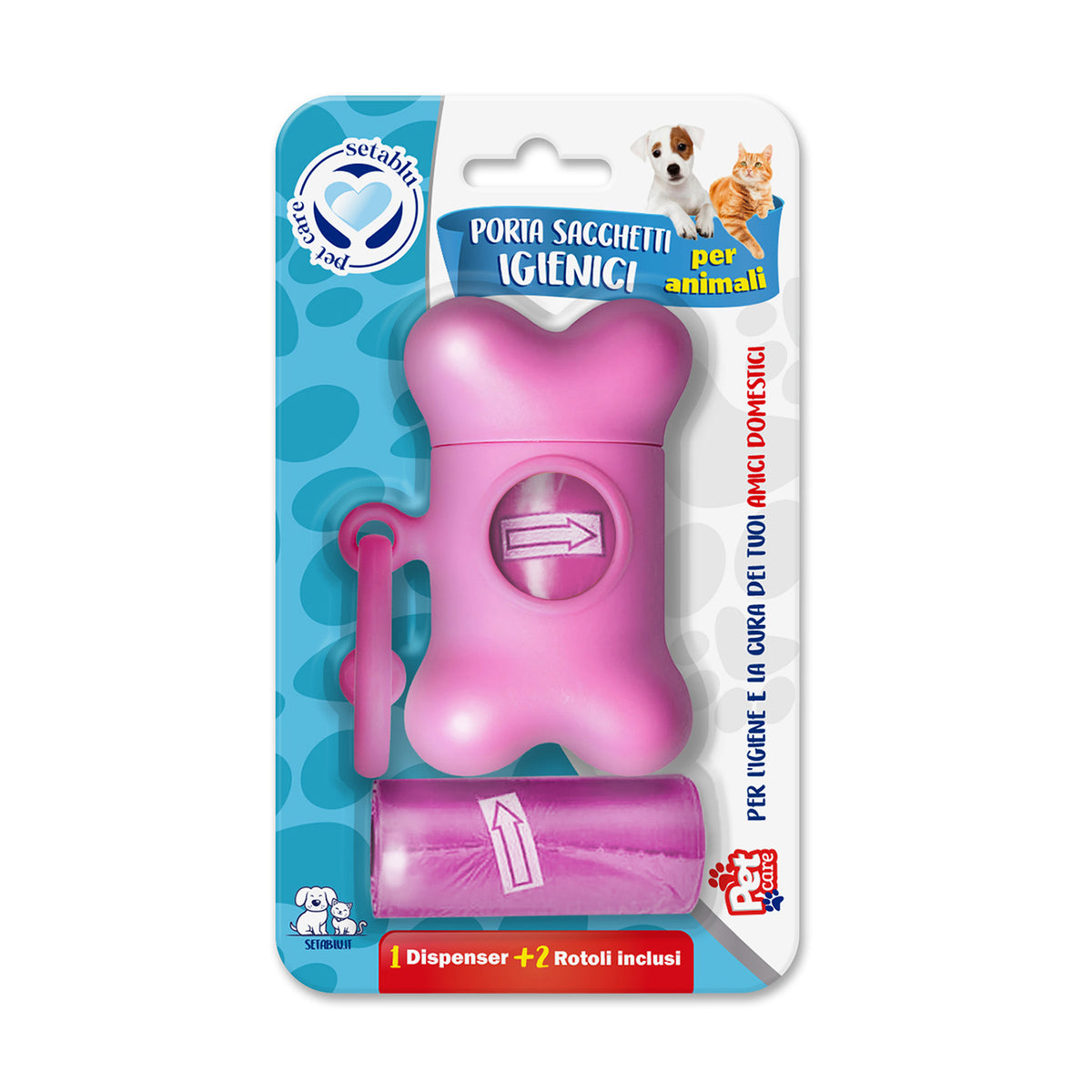 SETABLU SANITARY BAGS DISPENSER + 2 ROLLS