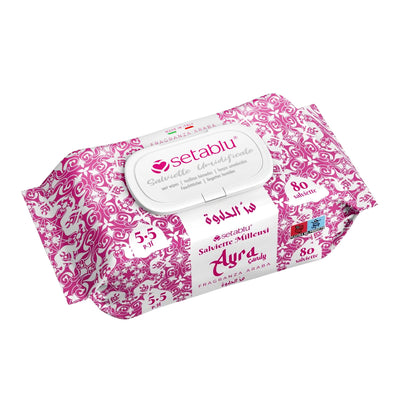 SETABLU ALLZWECK-FEUCHTTÜCHER POP UP X80 AYRA CANDY