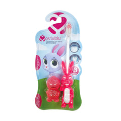 SETABLU BABY TOOTHBRUSH RABBIT+CAP