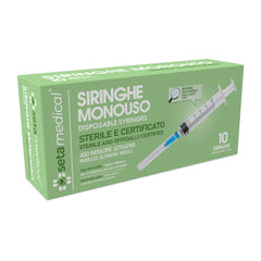 SETAMEDICAL SIRINGHE MONOUSO X10