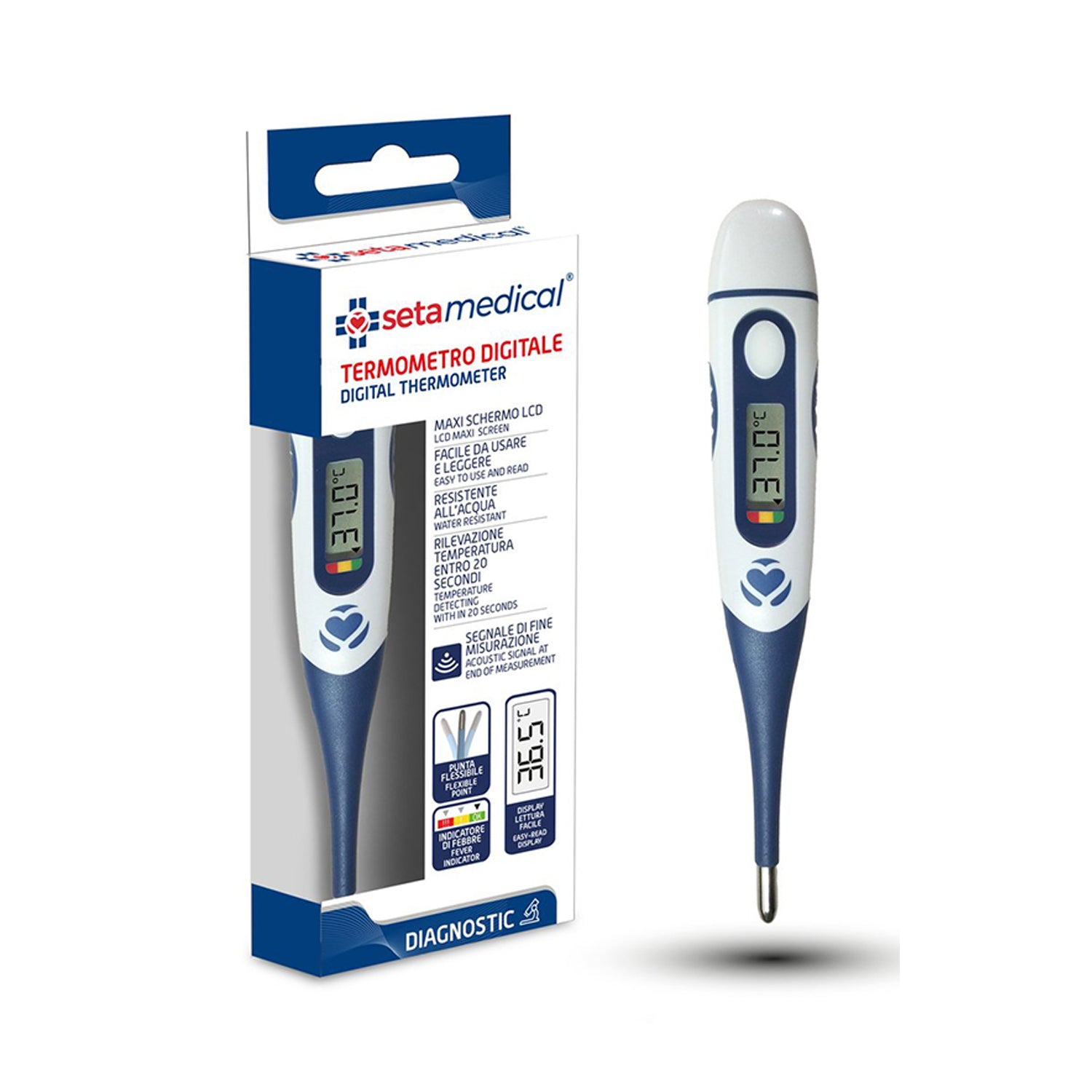 SETAMEDICAL DIGITAL THERMOMETER