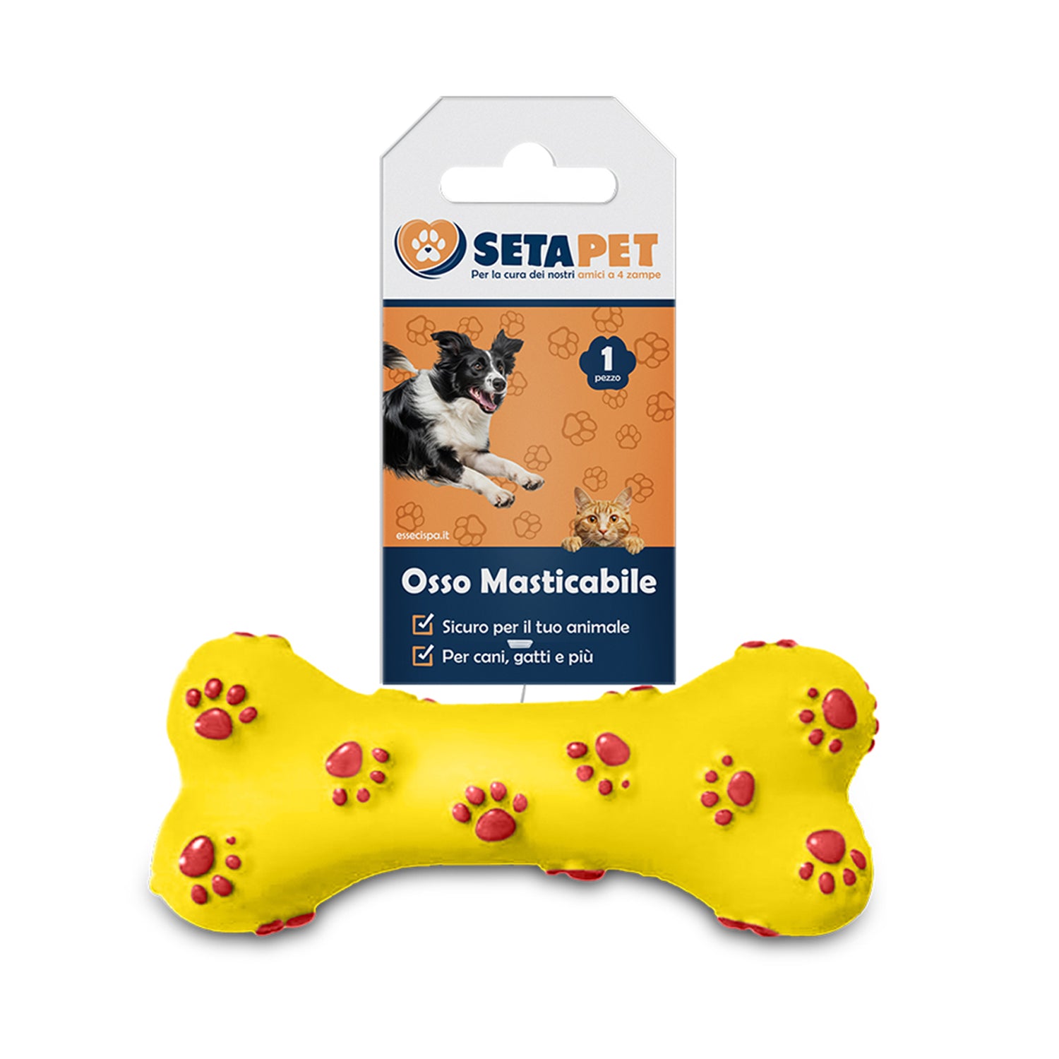 SETAPET PVC CHEWABLE BONE
