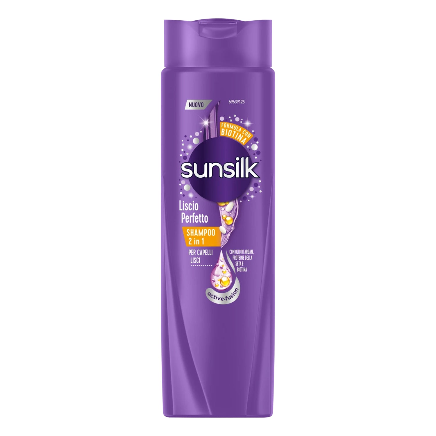 SUNSILK SHAMPOO 250ML GLATT 2IN1