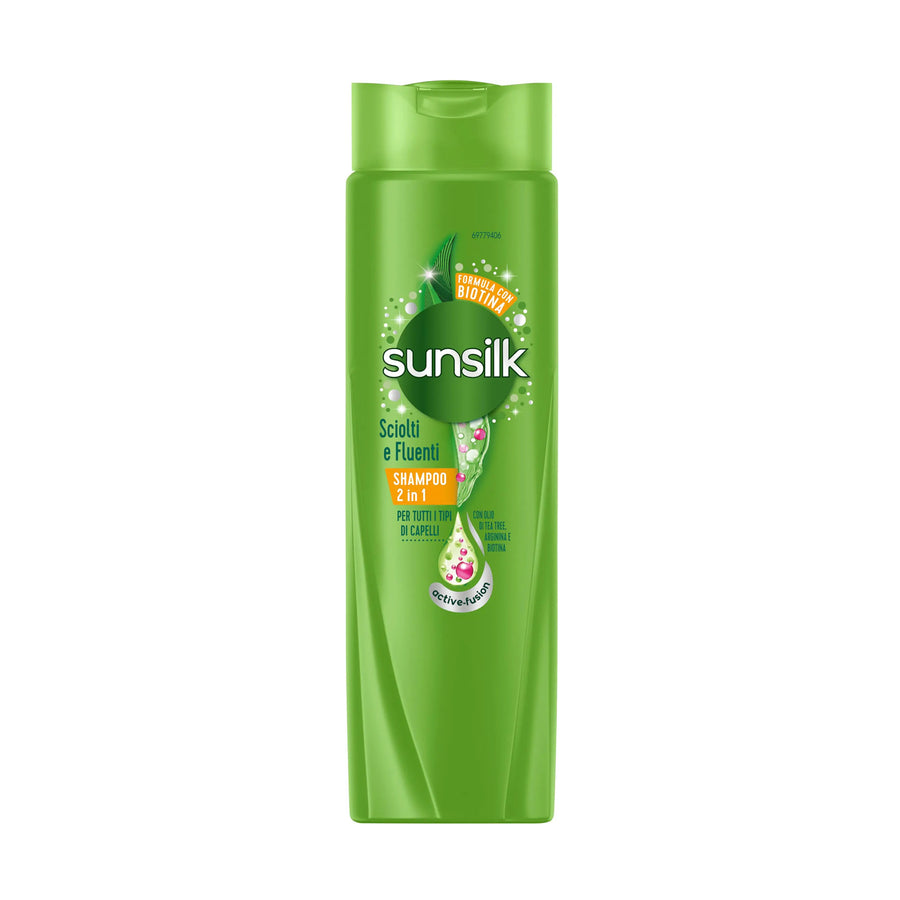 SUNSILK Loses und fließendes Shampoo 2in1 250ml