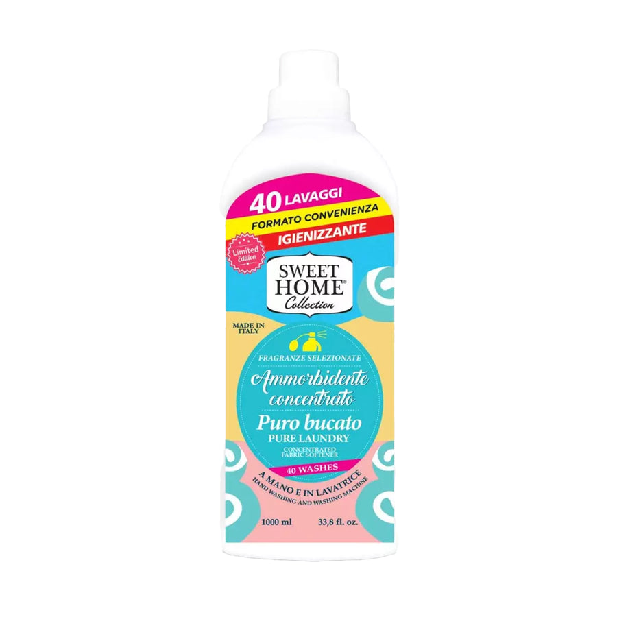 SWEET HOME CONCENTRATED SOFTENER 1000ML PURE LAUNDRY