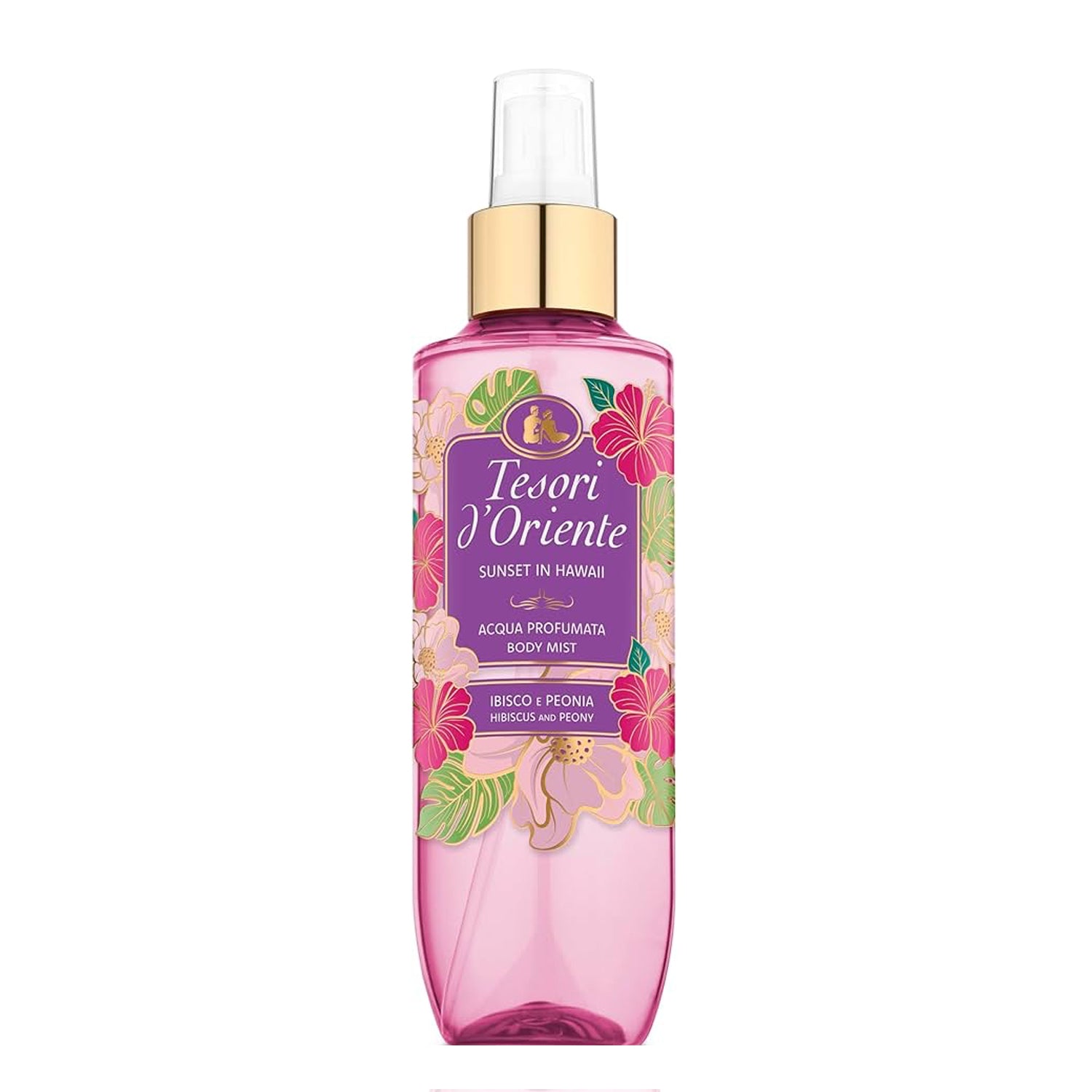 TESORI D'ORIENTE ACQUA PROFUMATA IBISCO E PEONIA 200ML
