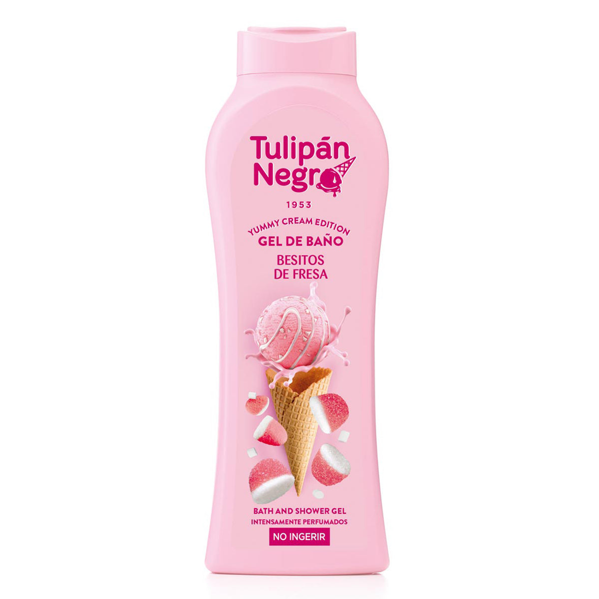 TULIPAN NEGRO BAGNOSCHIUMA 650ML BESITOS DE FRESA
