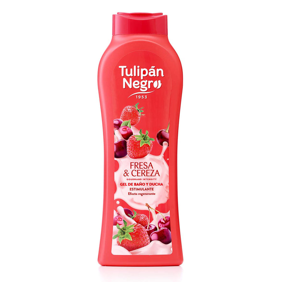 TULIPAN NEGRO BATH FOAM 650ML FRESA Y CEREZA