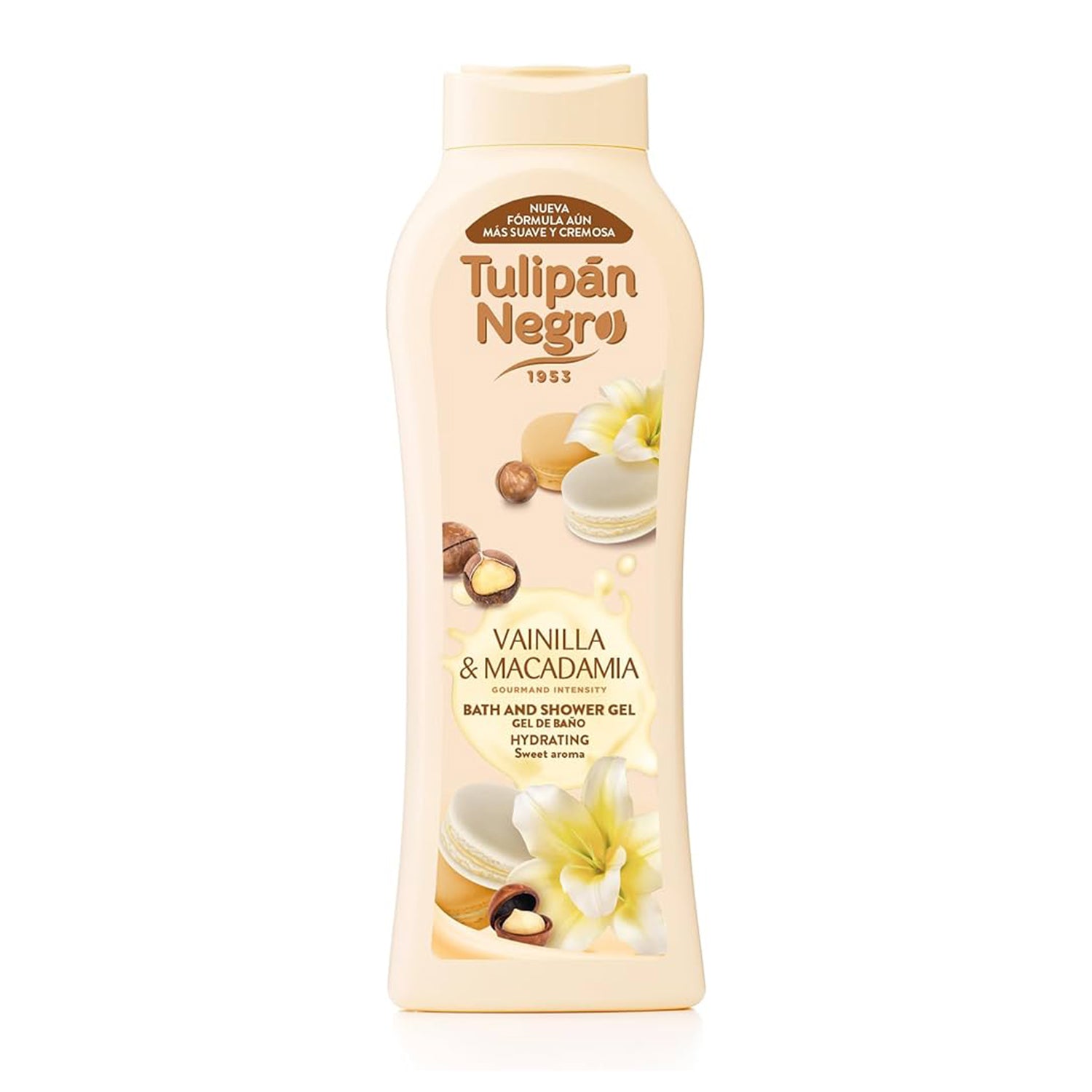 TULIPAN NEGRO BAGNOSCHIUMA 650ML VANILLA E MACADAMIA