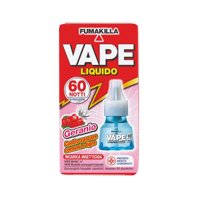 VAPE LIQUID REFILL 60 NIGHTS GERANIUM