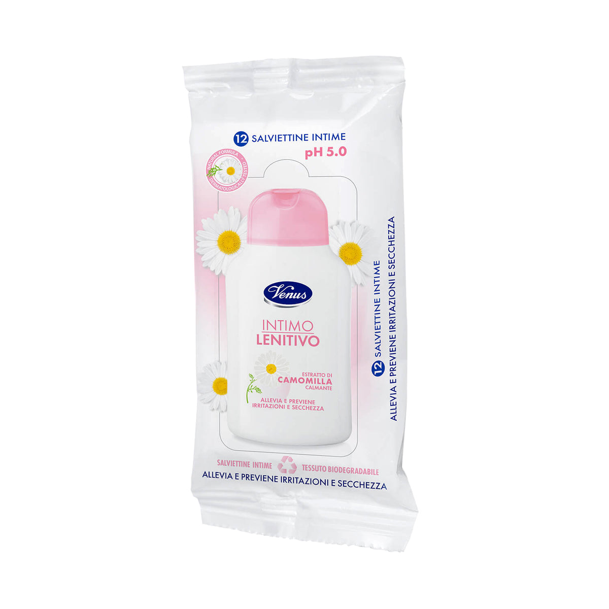 VENUS Beruhigende Intimpflegetücher, 12 Stück