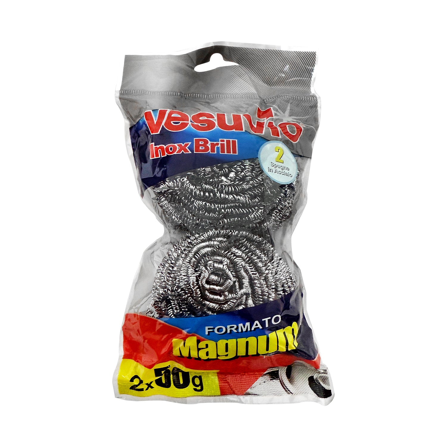 VESUVIO BRILLANT EDELSTAHLSCHWAMM X2