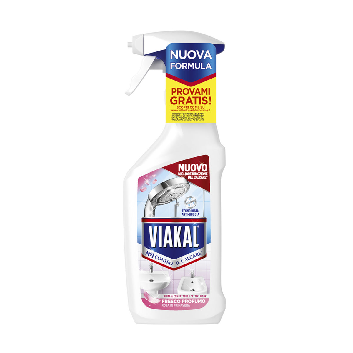 VIAKAL ANTI-LIMESCALE SPRAY 470ML FRESH SCENT