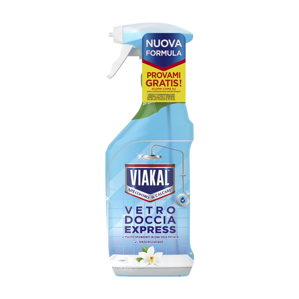 VIAKAL SHOWER GLASS SPRAY 470ML SPRING